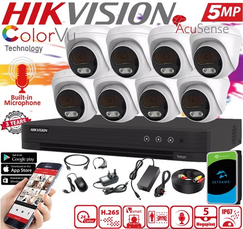 Hikvision colourvu 5mp cctv - hikvision,