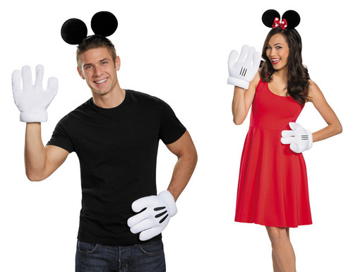 Mickey minnie mouse ears and - minnie,