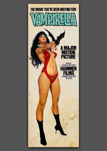 Hammer horror vampirella - horror, art
