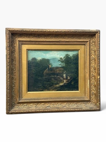 19th century scottish - scottish, oil