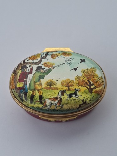 Halcyon days enamel box - days,