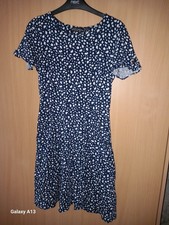 Spotted print  Blue and White