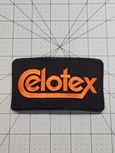 Celotex embroidered logo patch - embroidered,