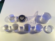 Coin Stands and Capsules.Job Lot.31 Pieces.Used.See Description #6