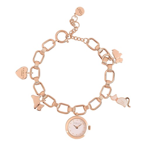 Radley ladies rose gold charm - radley,
