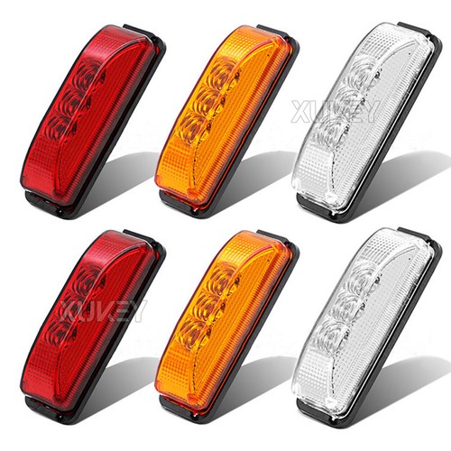 12v 24v side marker amber - 4x,