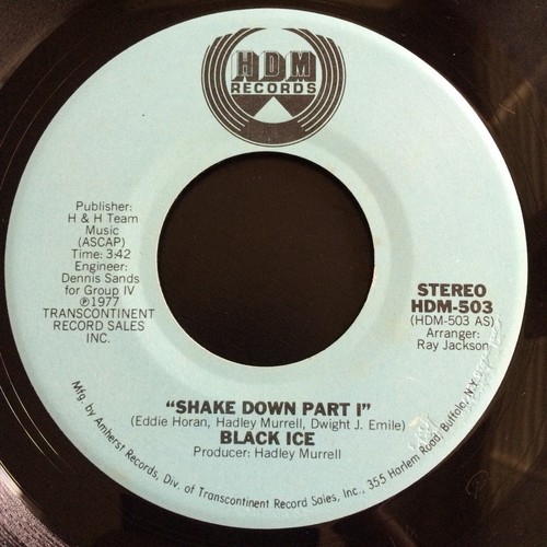 Black ice shake down - black,