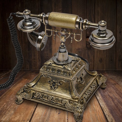 Antique vintage handset old - antique,