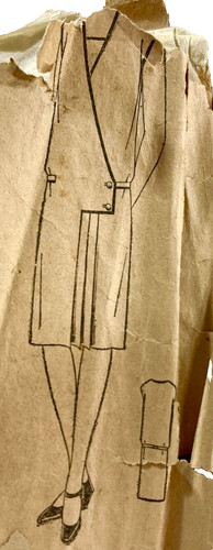 1920s sewing pattern 6309 - pattern,