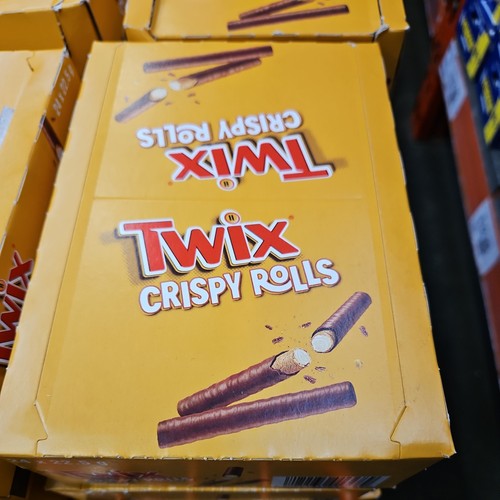 Twix crispy rolls snack bar - twix,