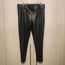 M&S 18 Regular Faux Leather