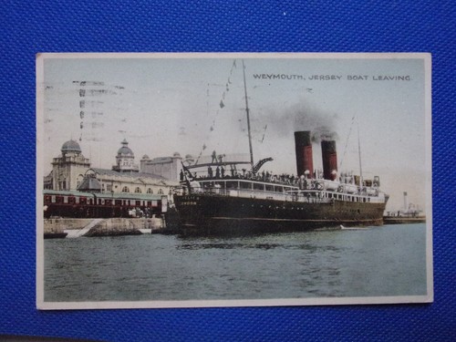 Postcard weymouth dorset - postcard, weymouth,