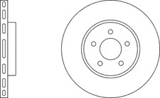 2x Vented Brake Discs and Pads fits JAGUAR X TYPE X400 2.2D Front 05 to 09 300mm