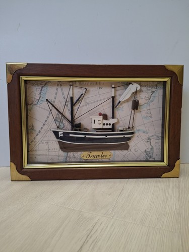 Framed trawler with hinged - framed,