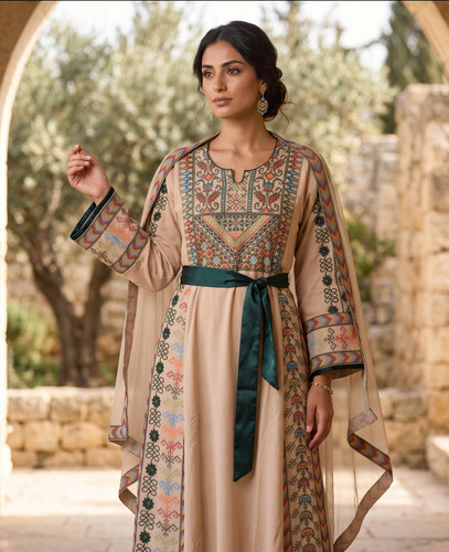 Palestinian tatreez thobe - palestinian,
