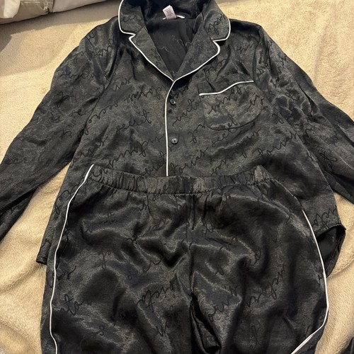 Victoria secret black pj - black,
