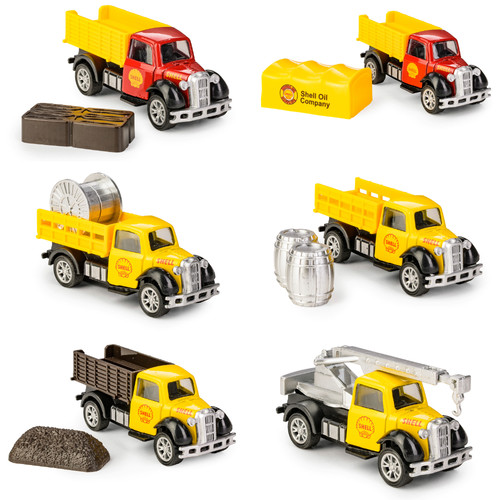 Old timer cars from shell - cars, oil