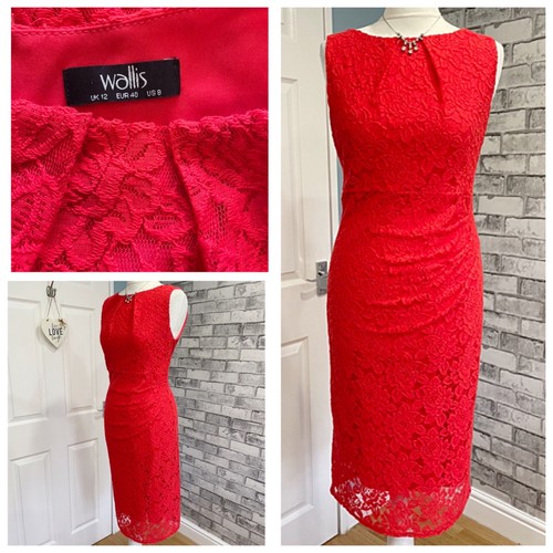 Wallis lace dress - dress, size