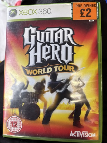 Xbox 360 guitar hero - guitar,