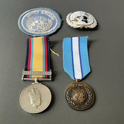 Gulf war medal - and, cyprus