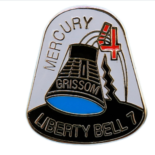 Nasa pin winco - pin, mercury