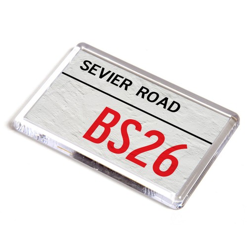 Fridge magnet sevier road - sevier,