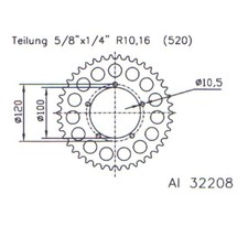 Aluminum Crown Z40 P.520 Esjot