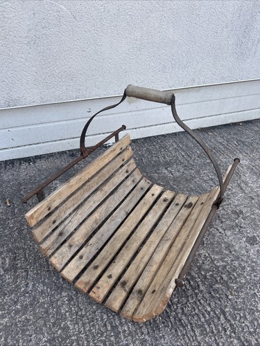 Vintage french logbasket cast - vintage,