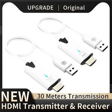 30M Wireless hdmi Transmitter and Receiver Kit Transmitter Farthest Matching