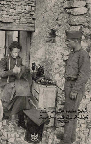 Wwi salvation army - salvation, "lassie"