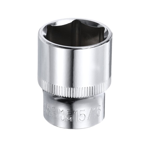 Point socket drive by - 6-point, 1/2"