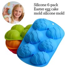 6 Cavities Easter Egg Mold Egg