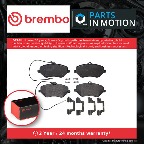 Brake pads set front - pads,