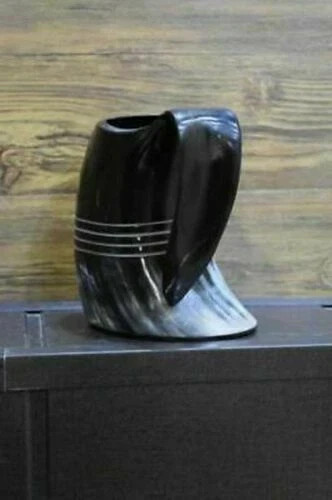 Horn mug viking authentic - horn,