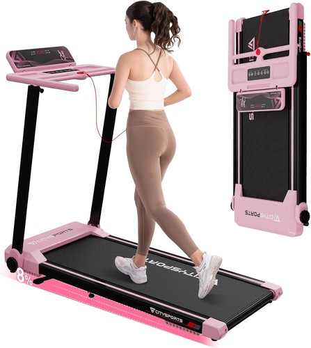 Incline folding treadmill - folding,