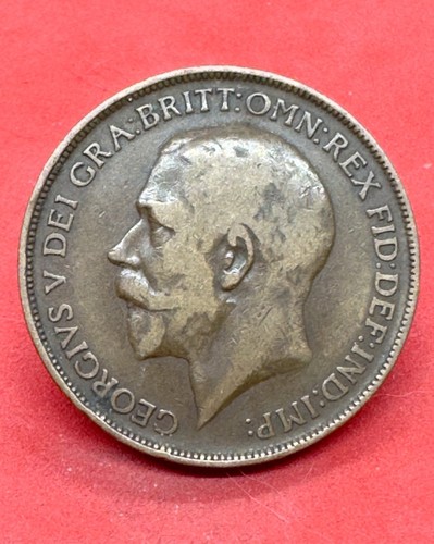 King george 1912 penny a - v.,