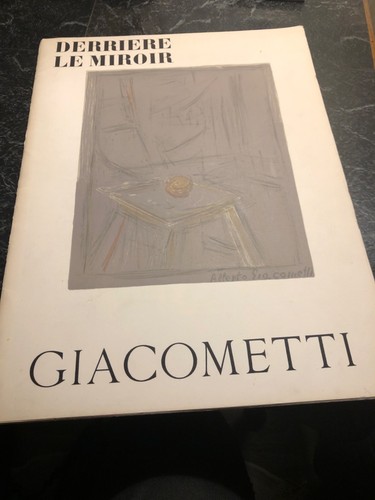 Derriere miroir giacometti - derriere, le