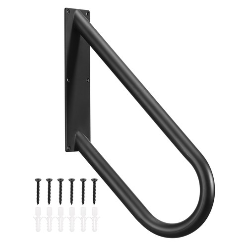 Black hand rails - black, outdoor
