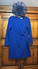 coast dress blue , uk size 14