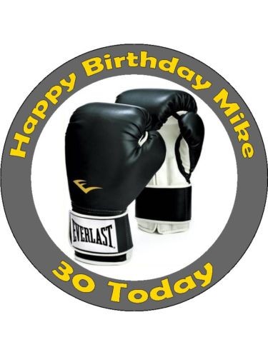 Personalised boxing glove - personalised,
