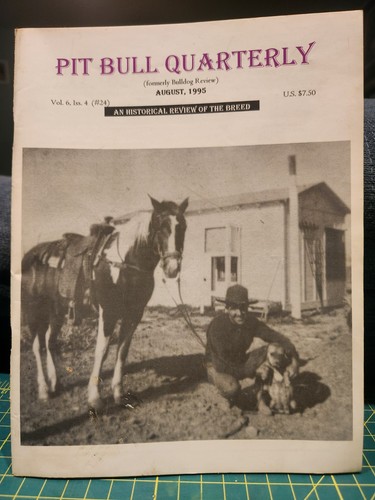 Pit bull quarterly magazine - pit,