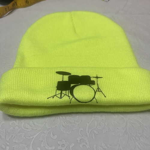 Drummer drum set band beanie - drum,