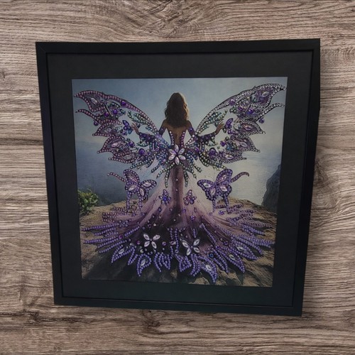 Sparkly angel canvas in - 5d,