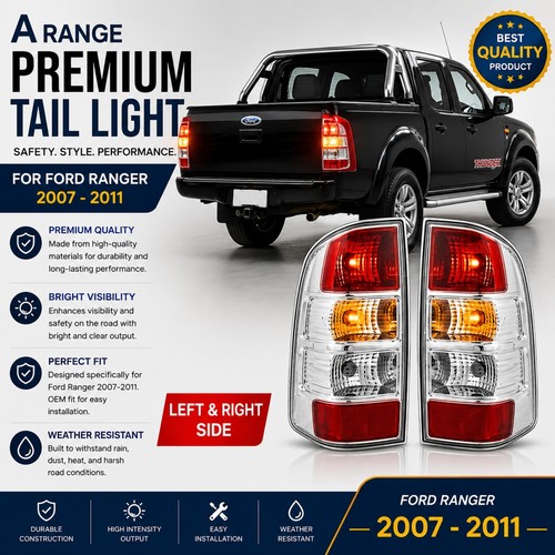 Pair rear tail - rear, lamp