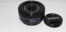 SAMSUNG NX 16mm I-Function f2.4 Lens Black. -Fast Dispatch!