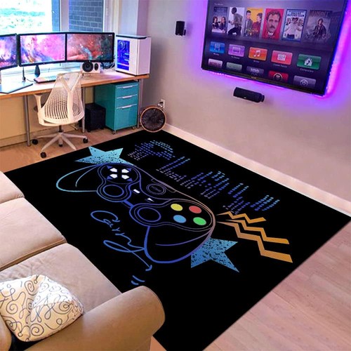 Gamer rug for boys cool - gamer,