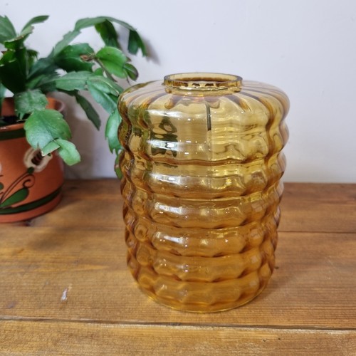 Vintage retro amber - amber, yellow