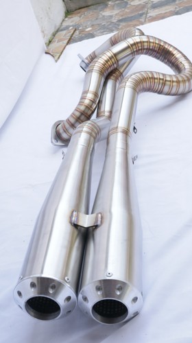 Custom high mount exhaust - high,