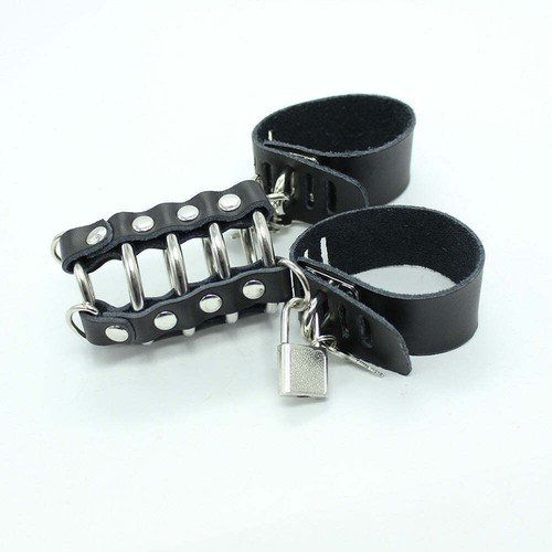 Metal ring ball cuffs - ball, vf