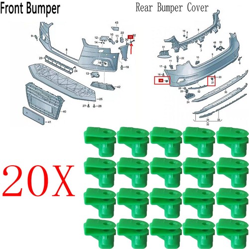 20x front bumper - 20x, trim